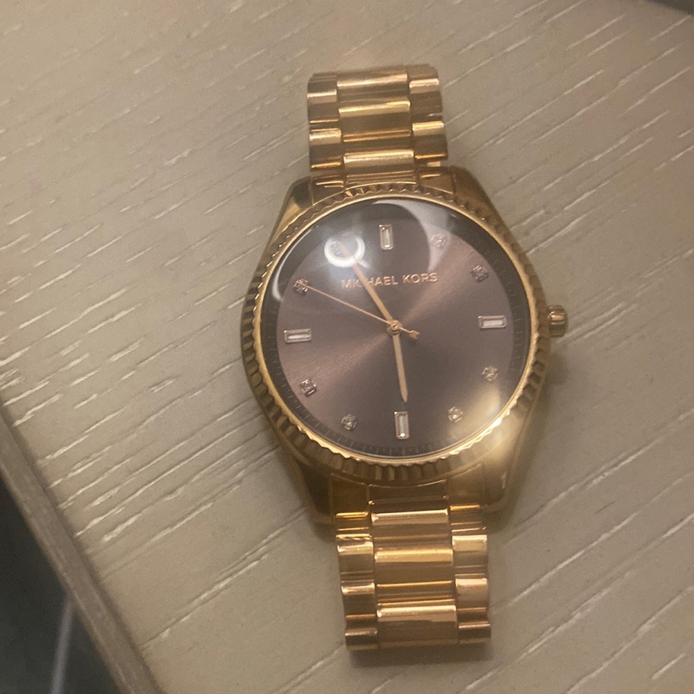 Michael Kors Rose gold watch